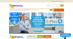 Desktop Screenshot of genialinfo.com.br